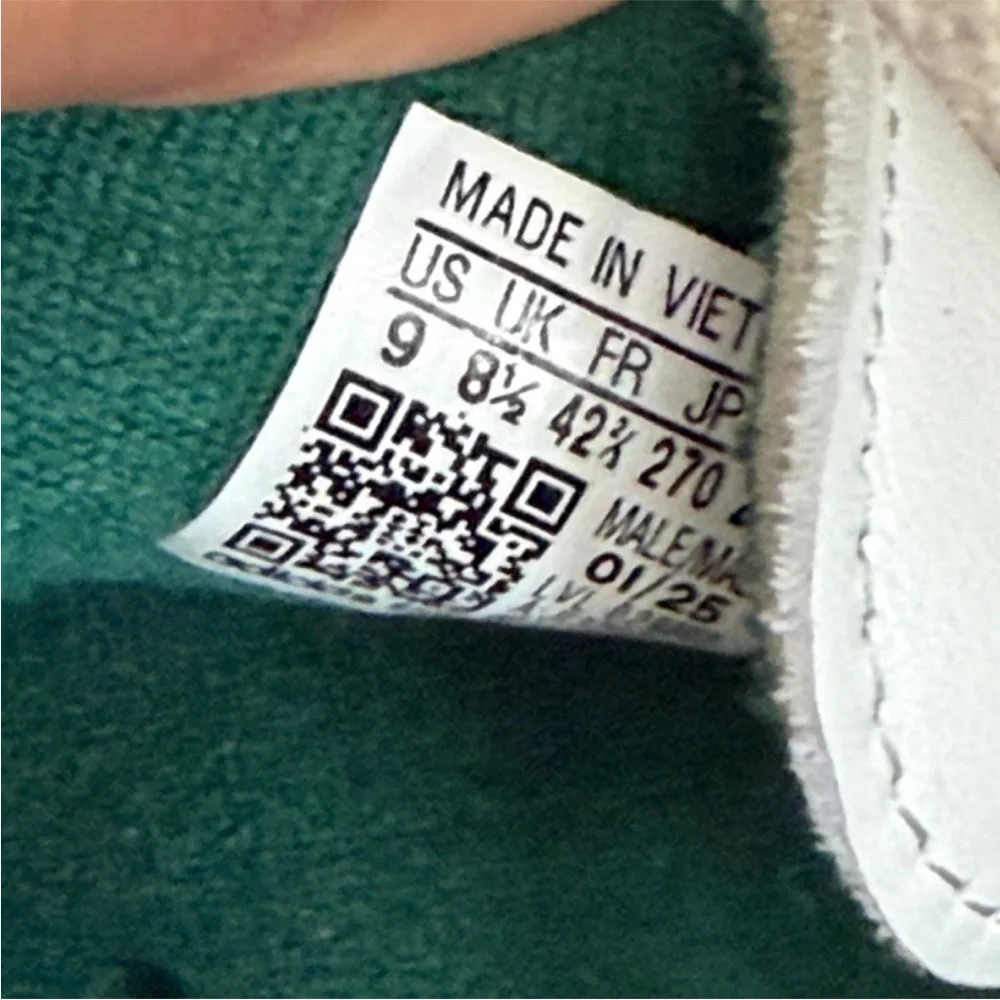 Adidas Samba Green White Women’s 10 / Men's 9 - Picture 4 of 7